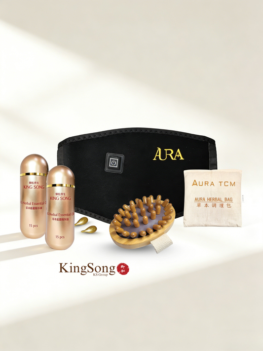 卿松调理系列 体质调理草药包+石墨烯发热腰带 KS Care Series Herbal Pack + Graphene Heating Belt