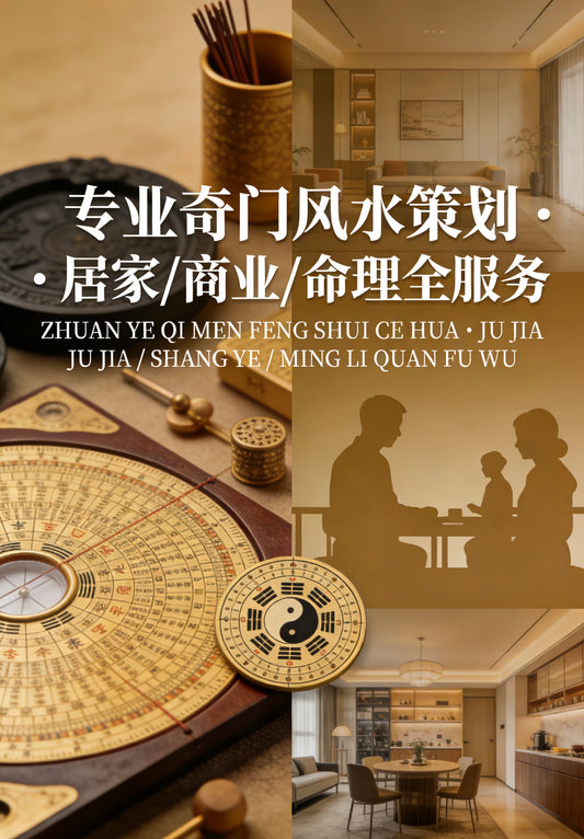 奇门风水专业服务Professional Qi Men Feng Shui Service