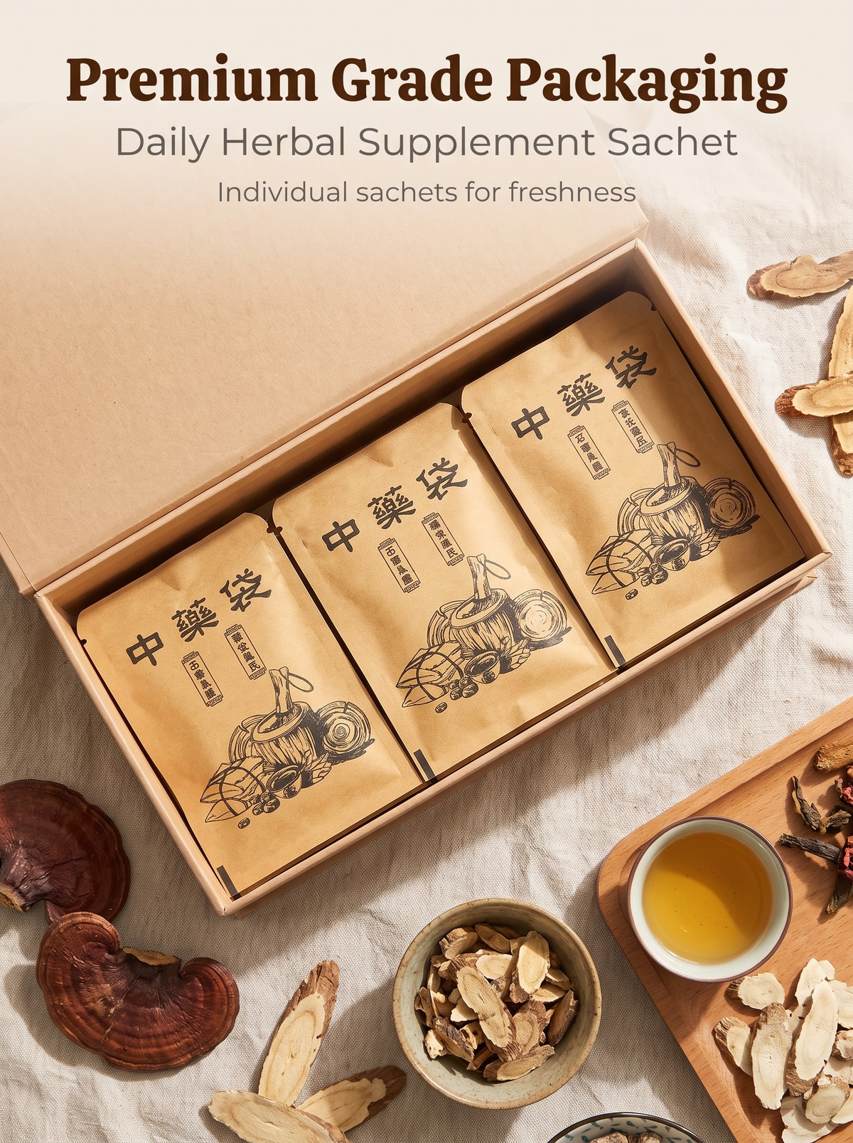 卿松｜元气粉 Yuan Qi Powder